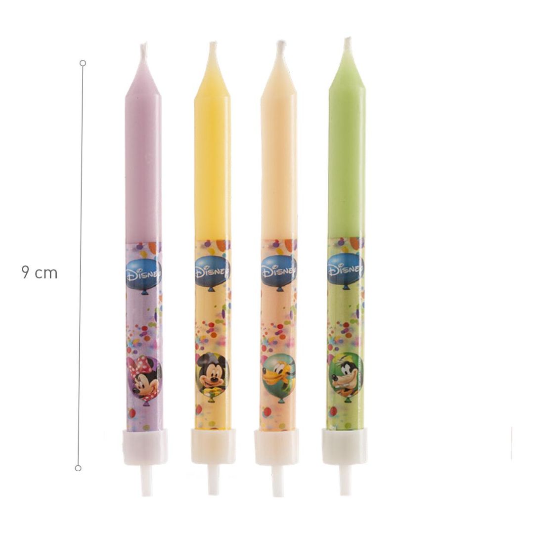 Tortové sviečky 8 ks - Mickey a kamaráti