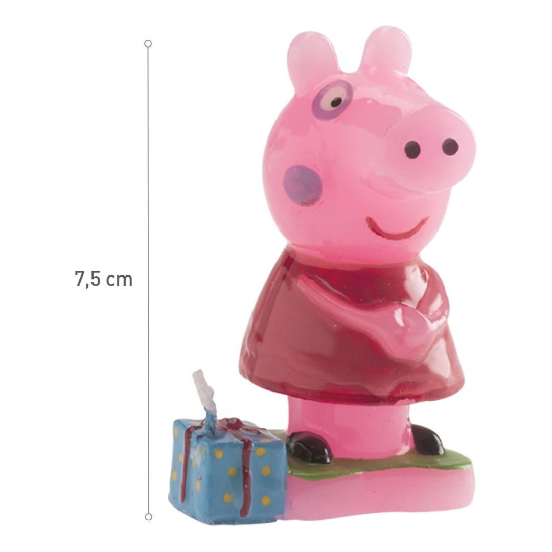 Tortová sviečka prasiatko Peppa 3D