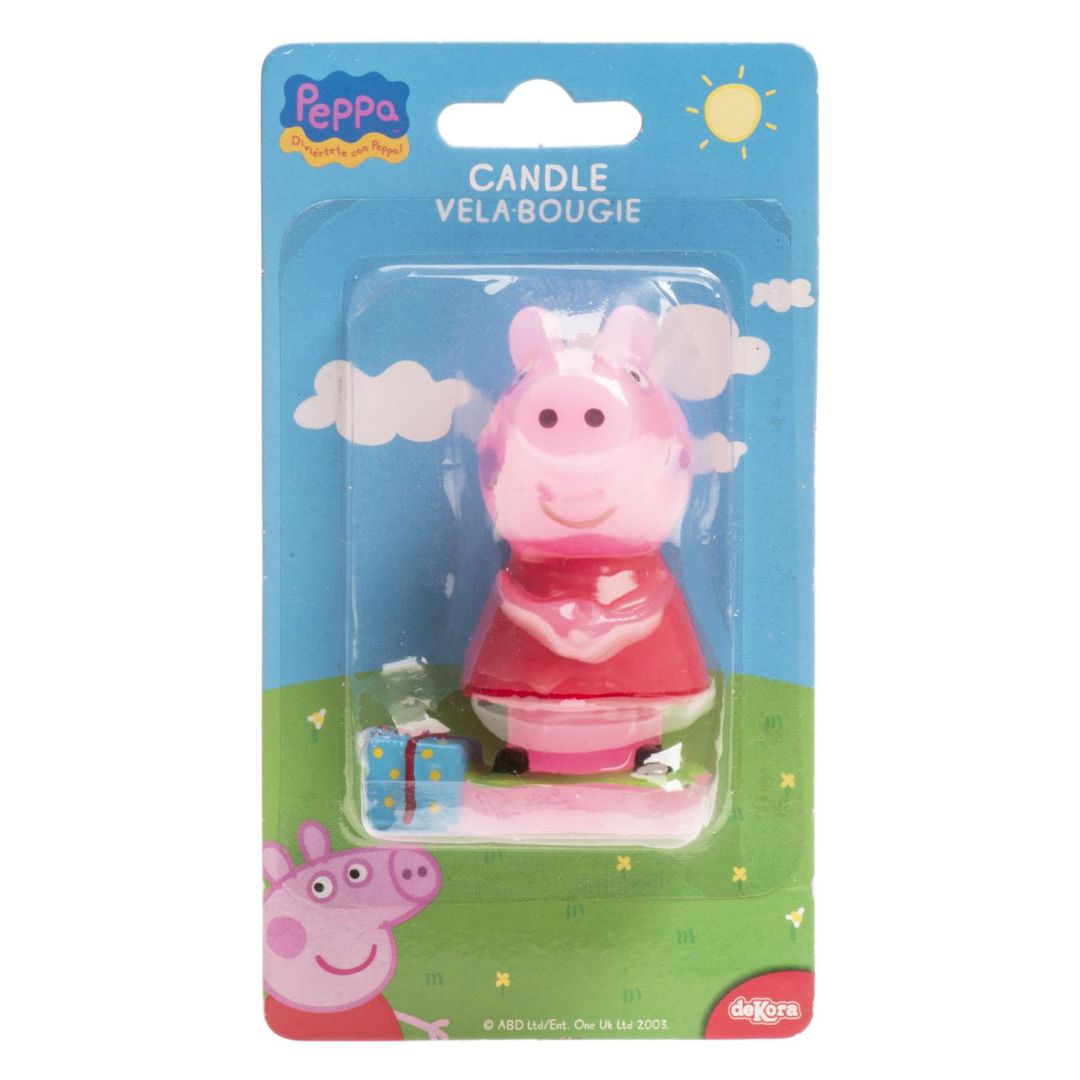 Tortová sviečka prasiatko Peppa 3D