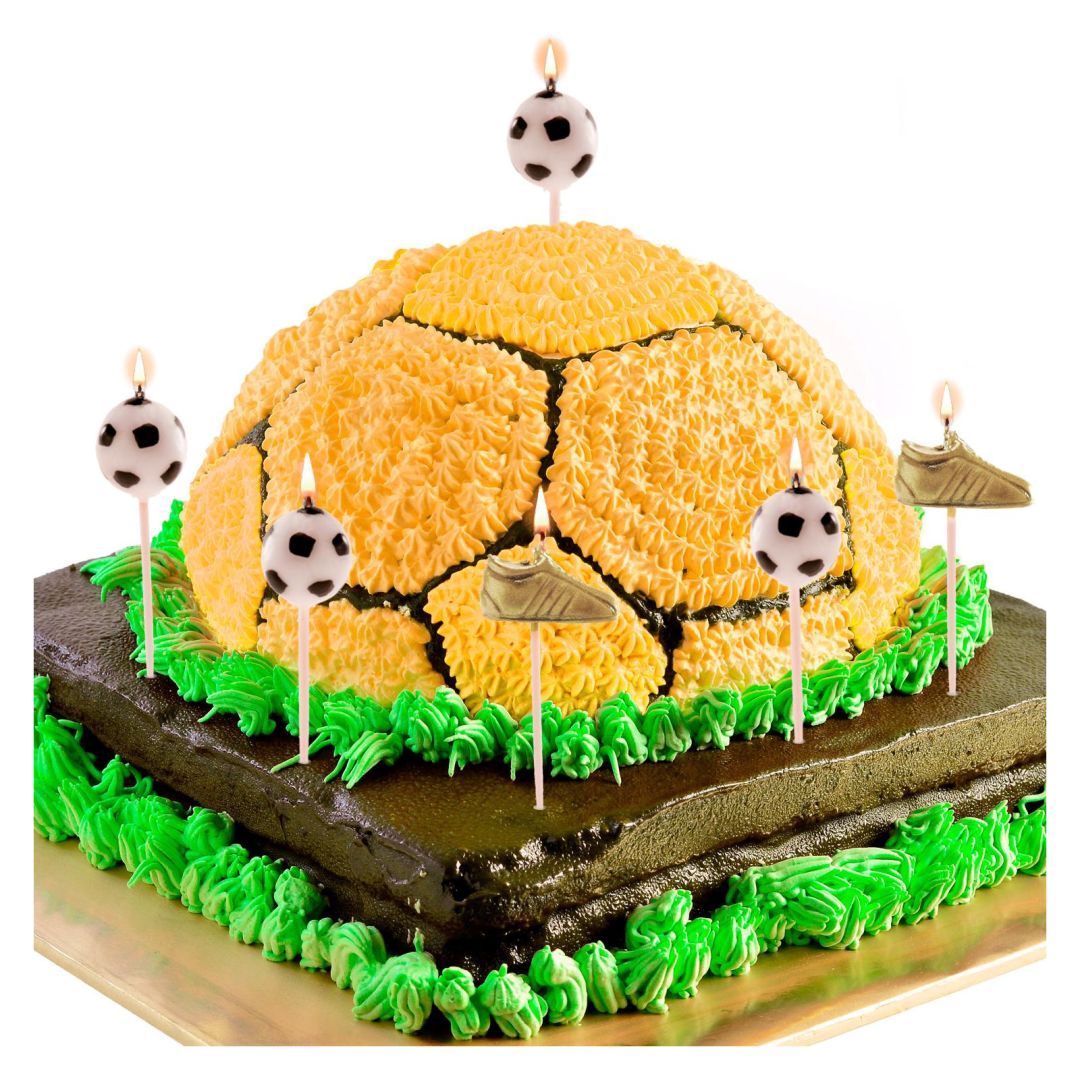 Tortové sviečky Futbal 3D