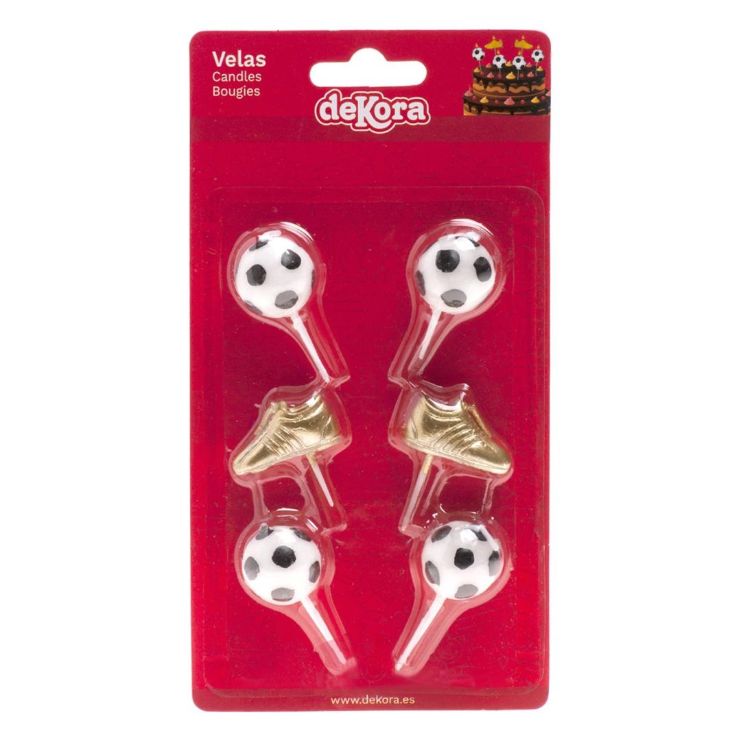 Tortové sviečky Futbal 3D
