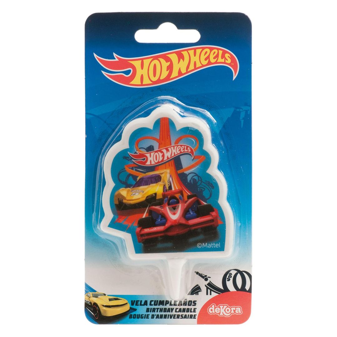 Tortová sviečka Hot Wheels 2D