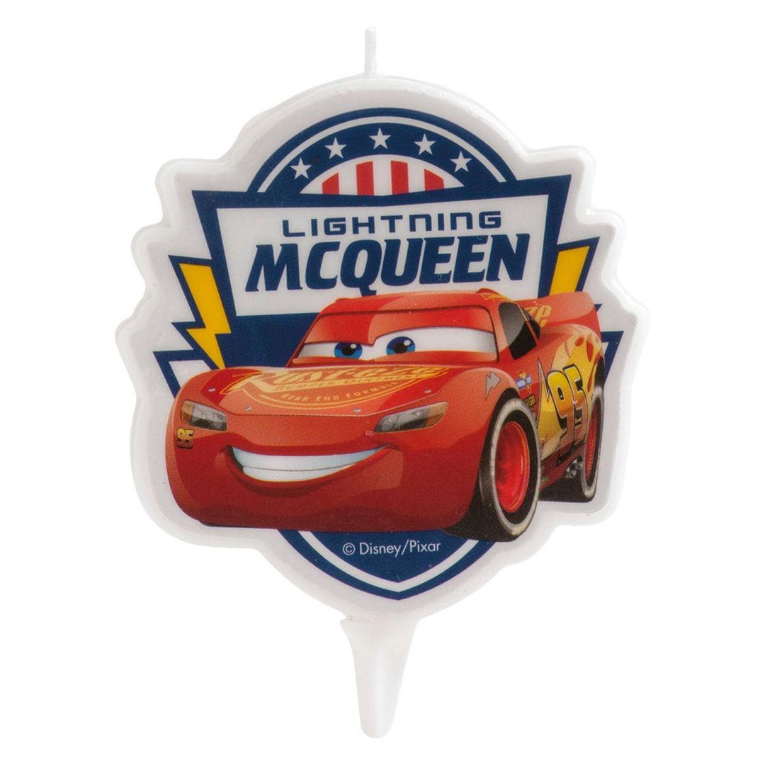 Tortová sviečka Blesk McQueen 2D