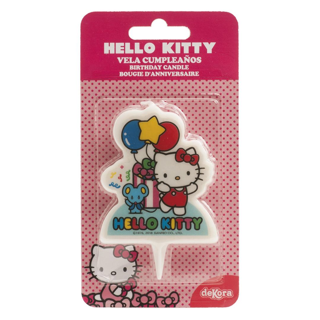 Tortová sviečka Hello Kitty 2D