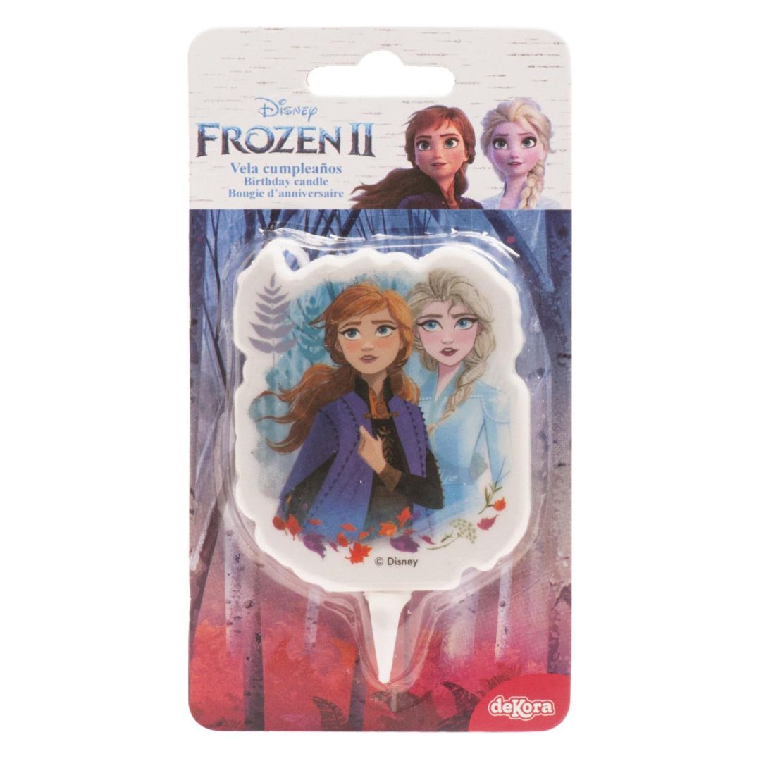Tortová sviečka Frozen 2D