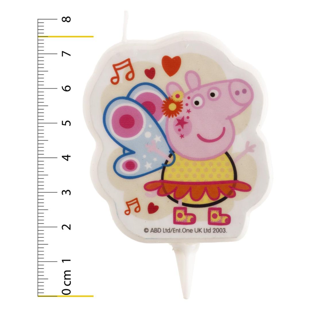 Tortová sviečka prasiatko Peppa 2D