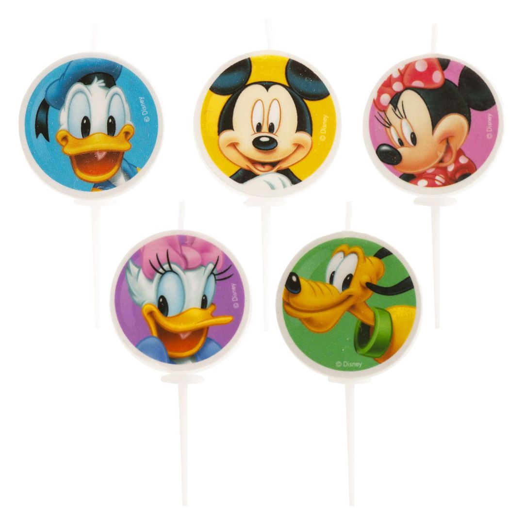 Tortové sviečky Mickey a kamaráti 2D