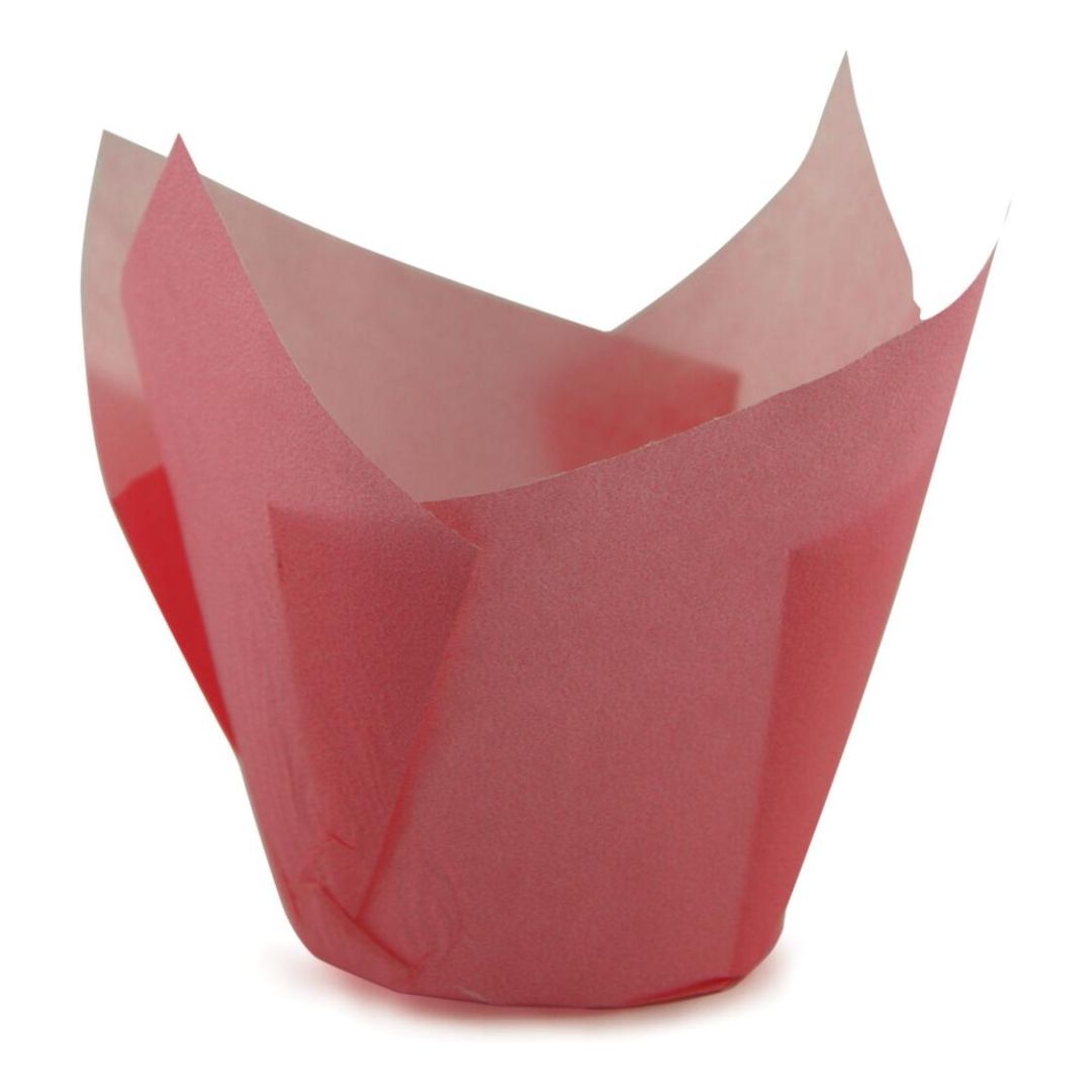 Košíčky na muffiny tulipánové ružové
