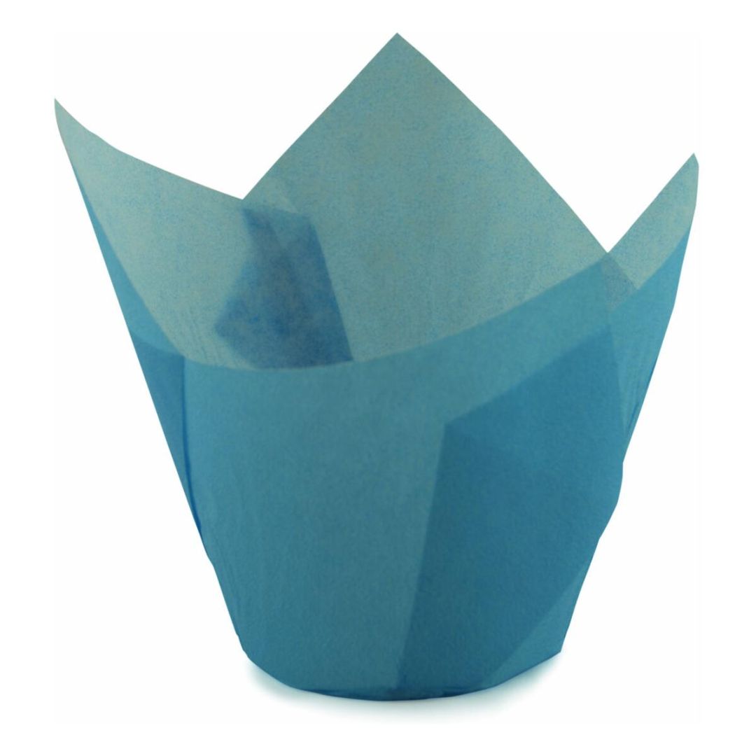 Košíčky na muffiny tulipánové modré