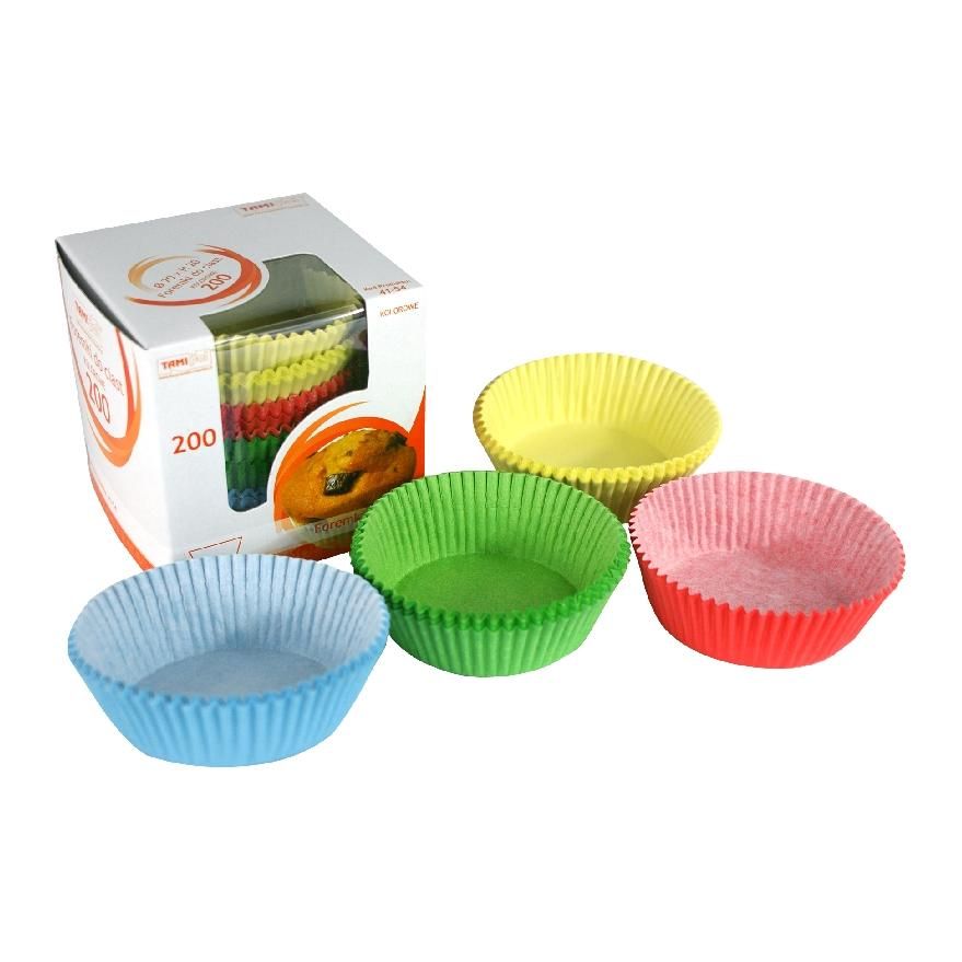 Košíčky na muffiny 70x20 mm mix farieb