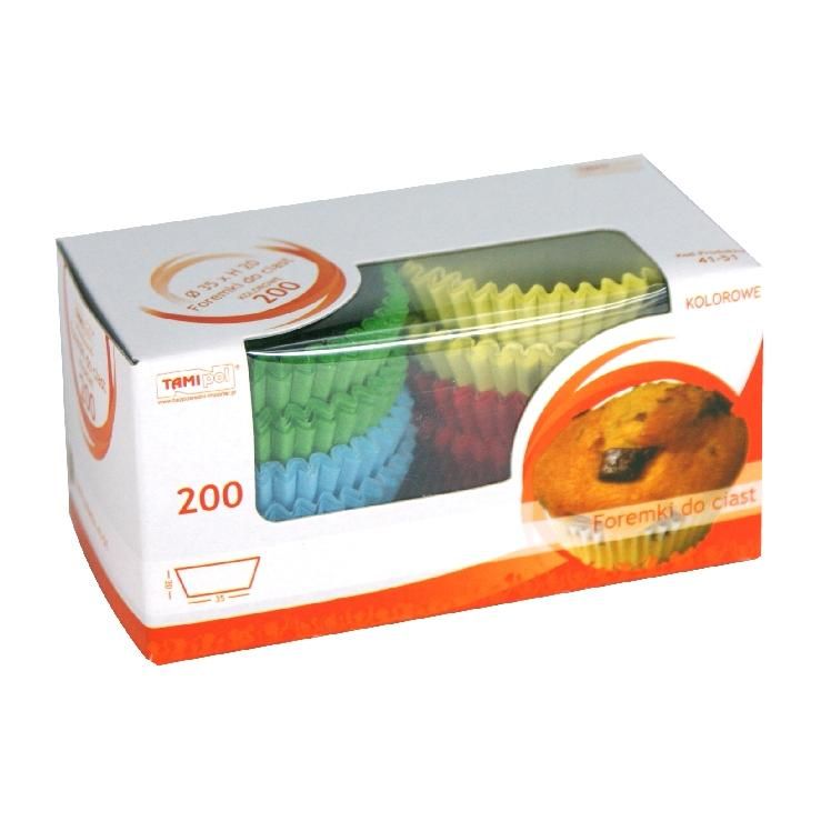 Košíčky na muffiny 35x20 mm mix farieb