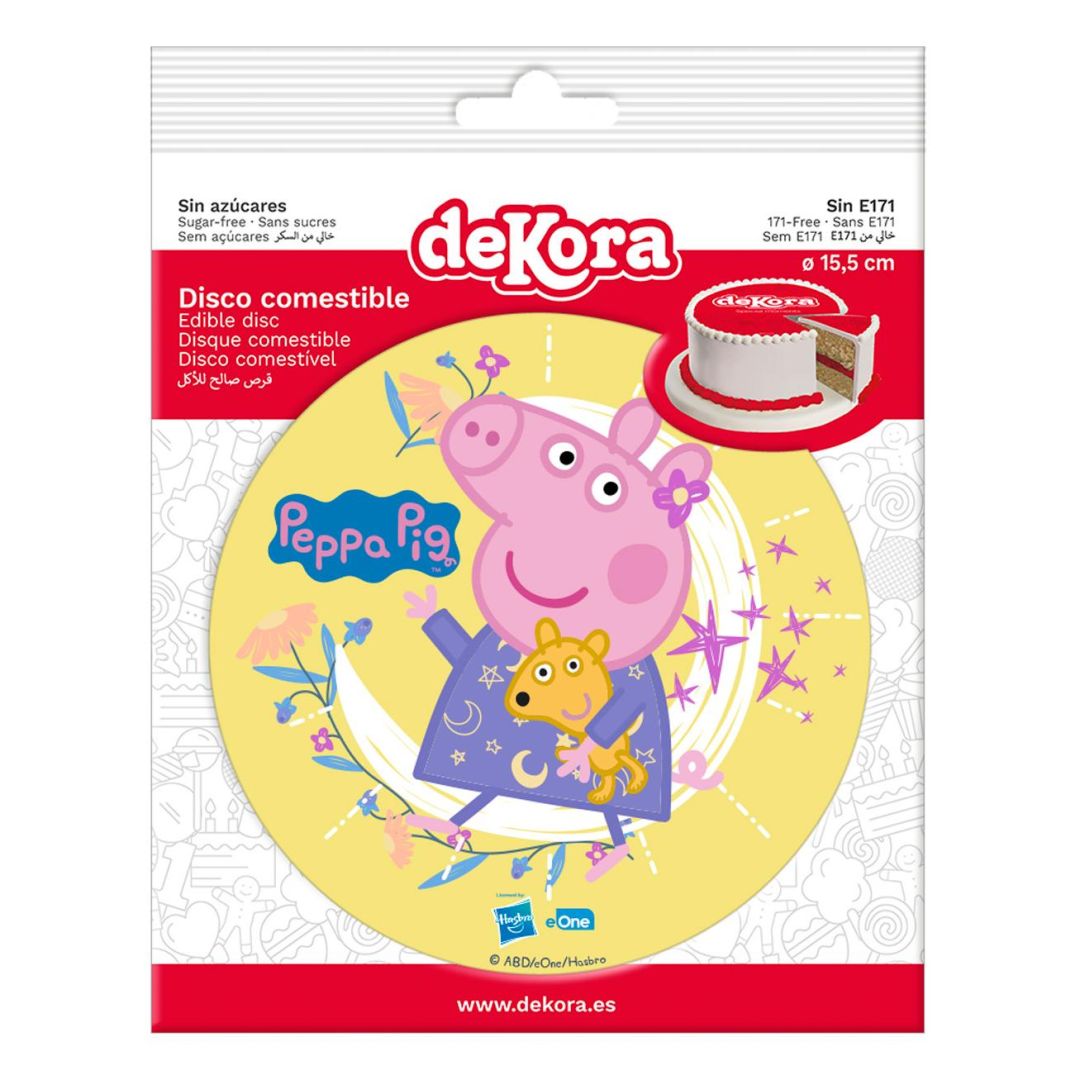 Jedlý papier Prasiatko Peppa s mackom