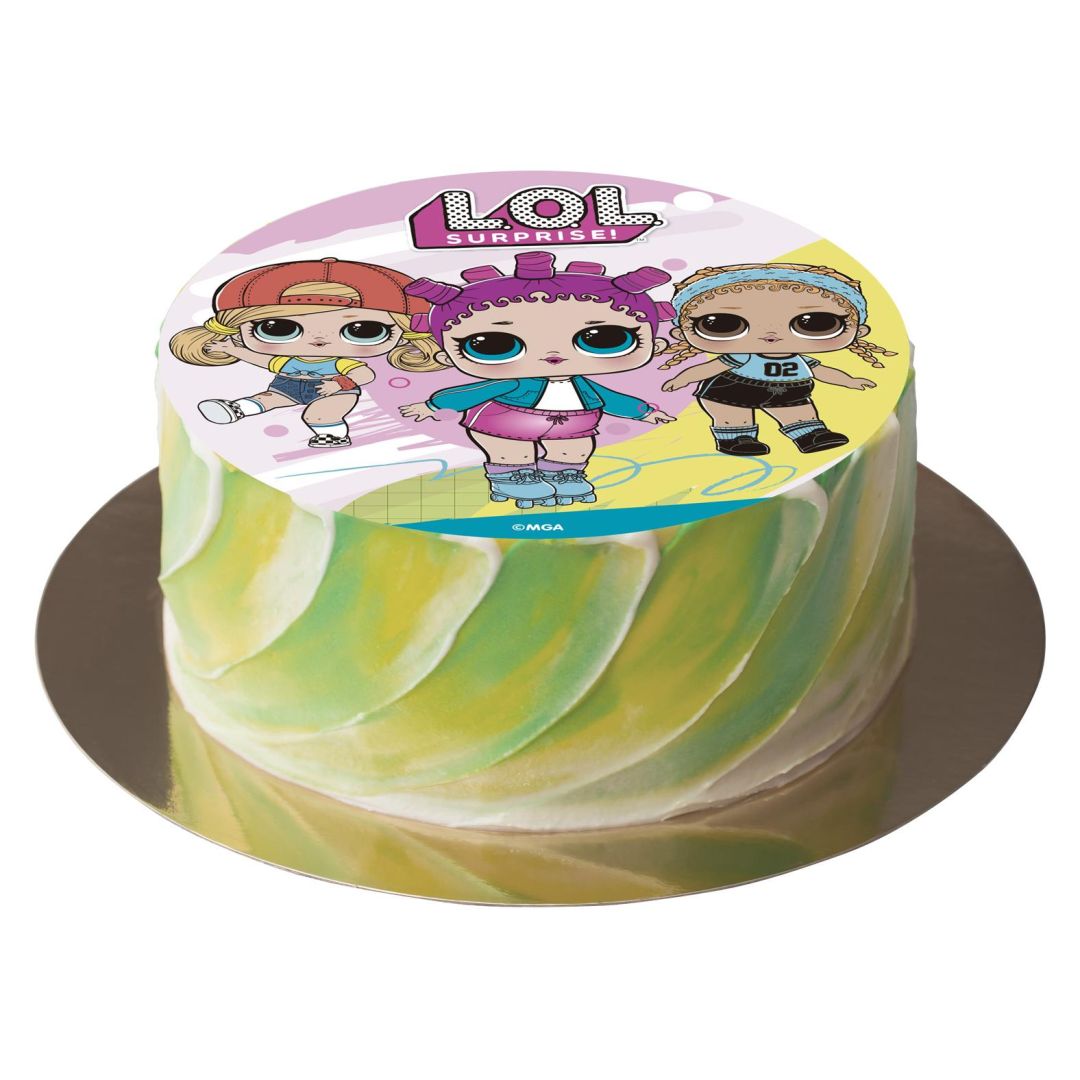 Jedlý papier LOL bábiky