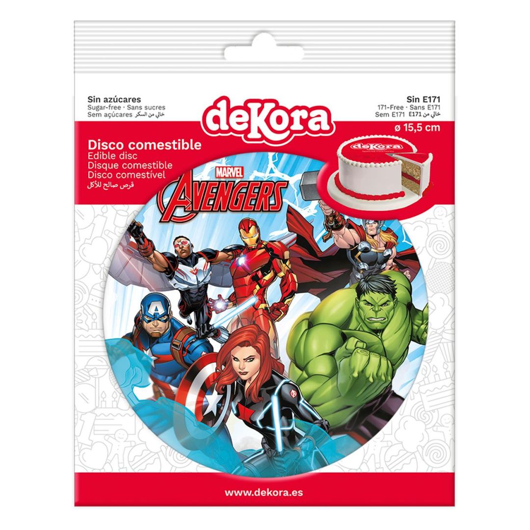 Jedlý papier Avengers bojovníci