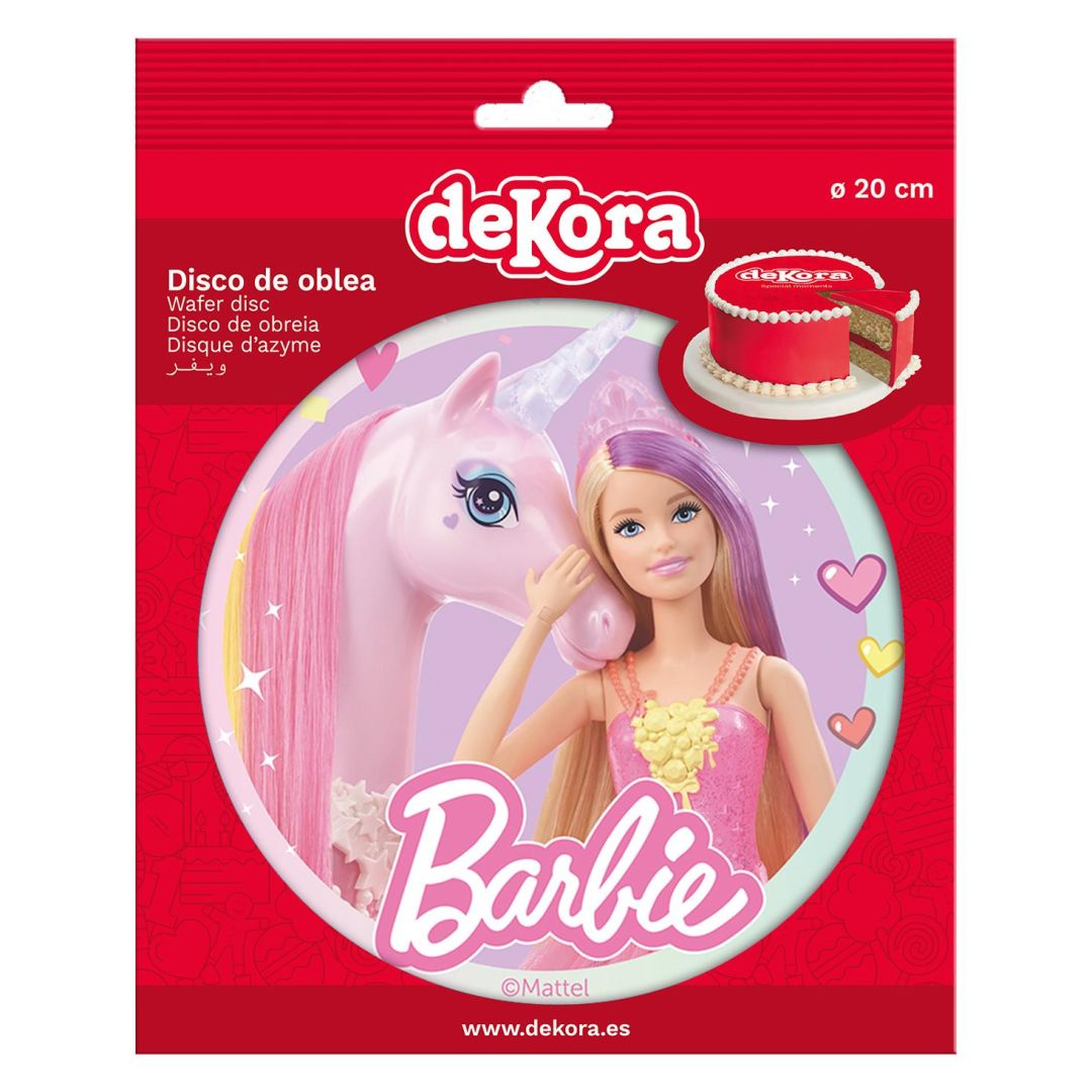 Oblátka Barbie