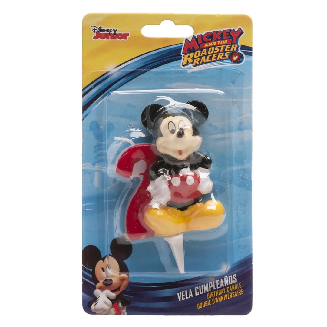 Tortové sviečky čísla - Mickey