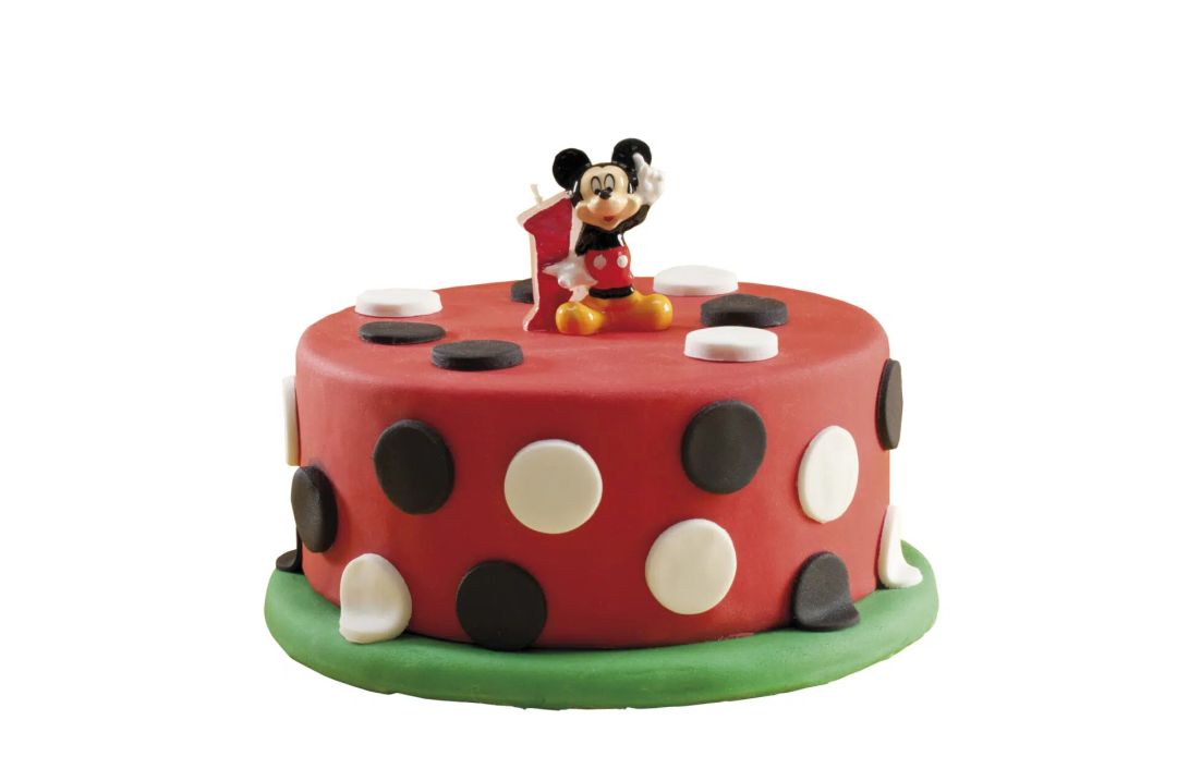 Tortové sviečky čísla - Mickey