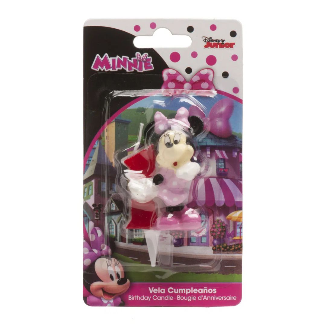 Tortové sviečky čísla - Minnie
