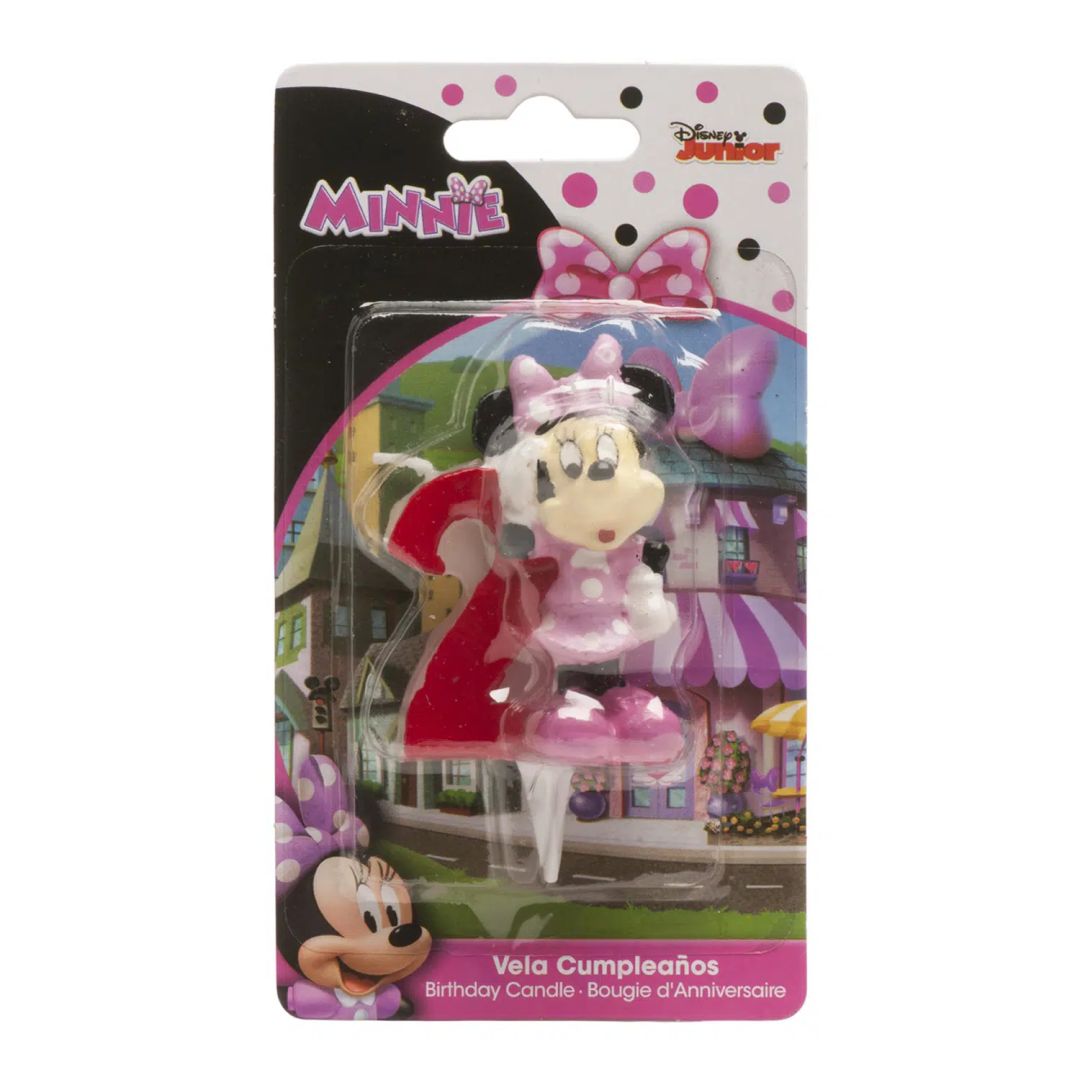 Tortové sviečky čísla - Minnie