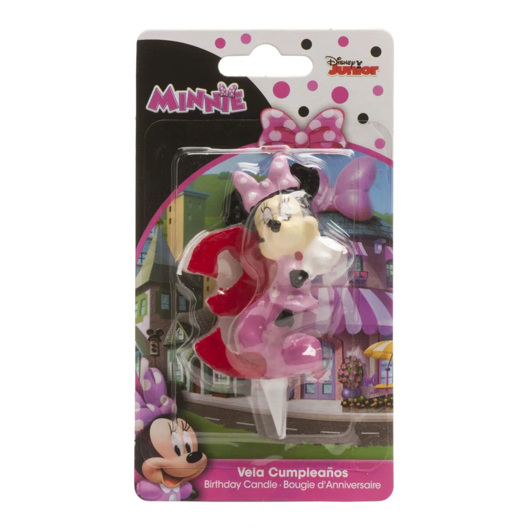 Tortové sviečky čísla - Minnie