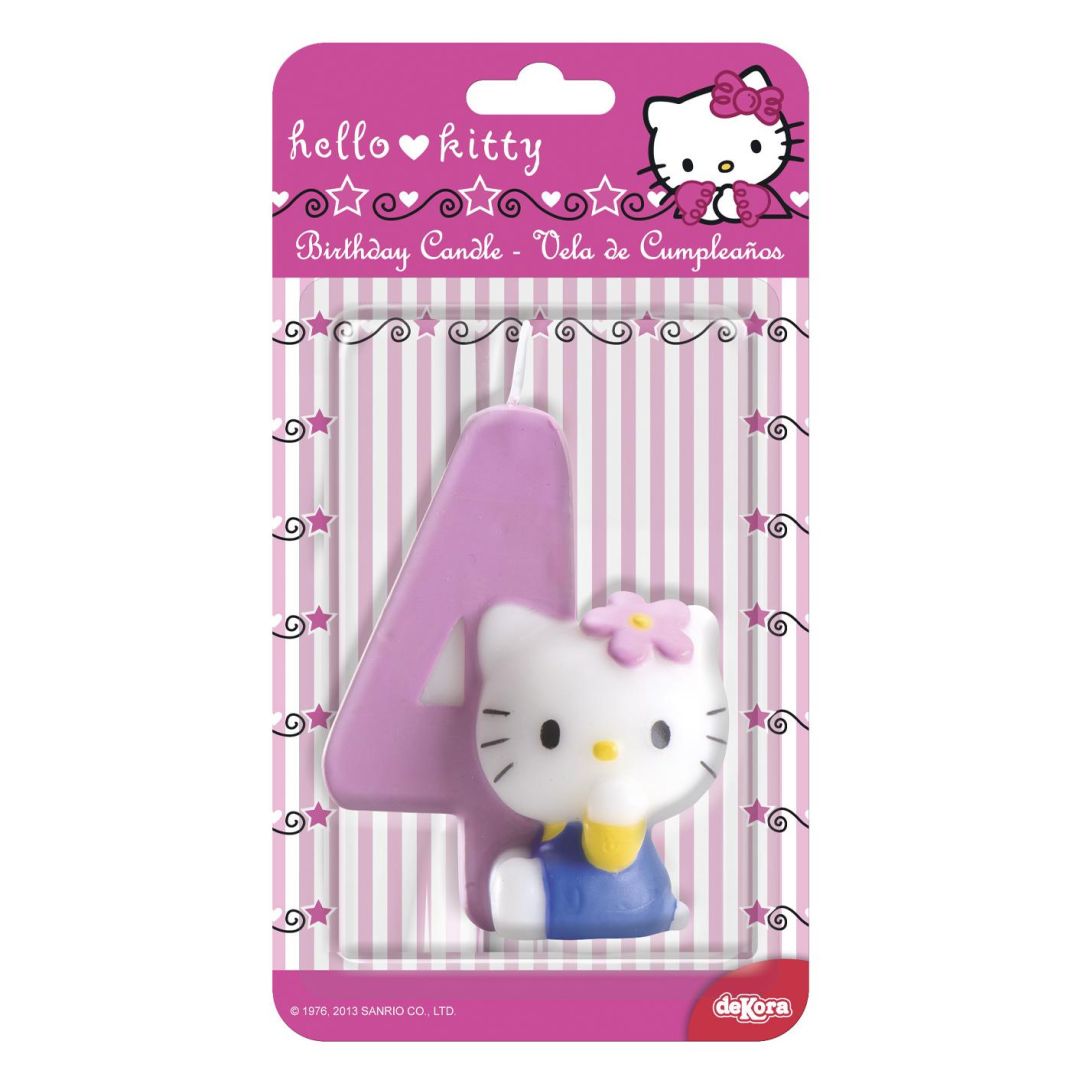 Tortová sviečka Hello Kitty 4