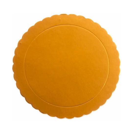 Papierový podnos zlatý Ø 20cm