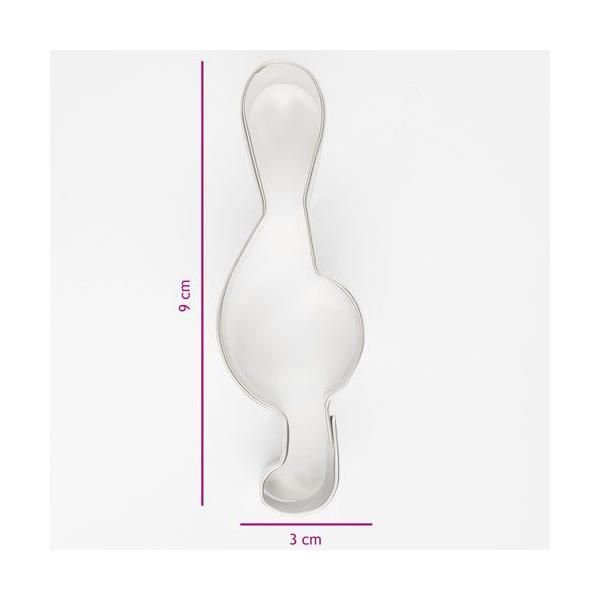Vykrajovačka Husľový kľúč 9cm