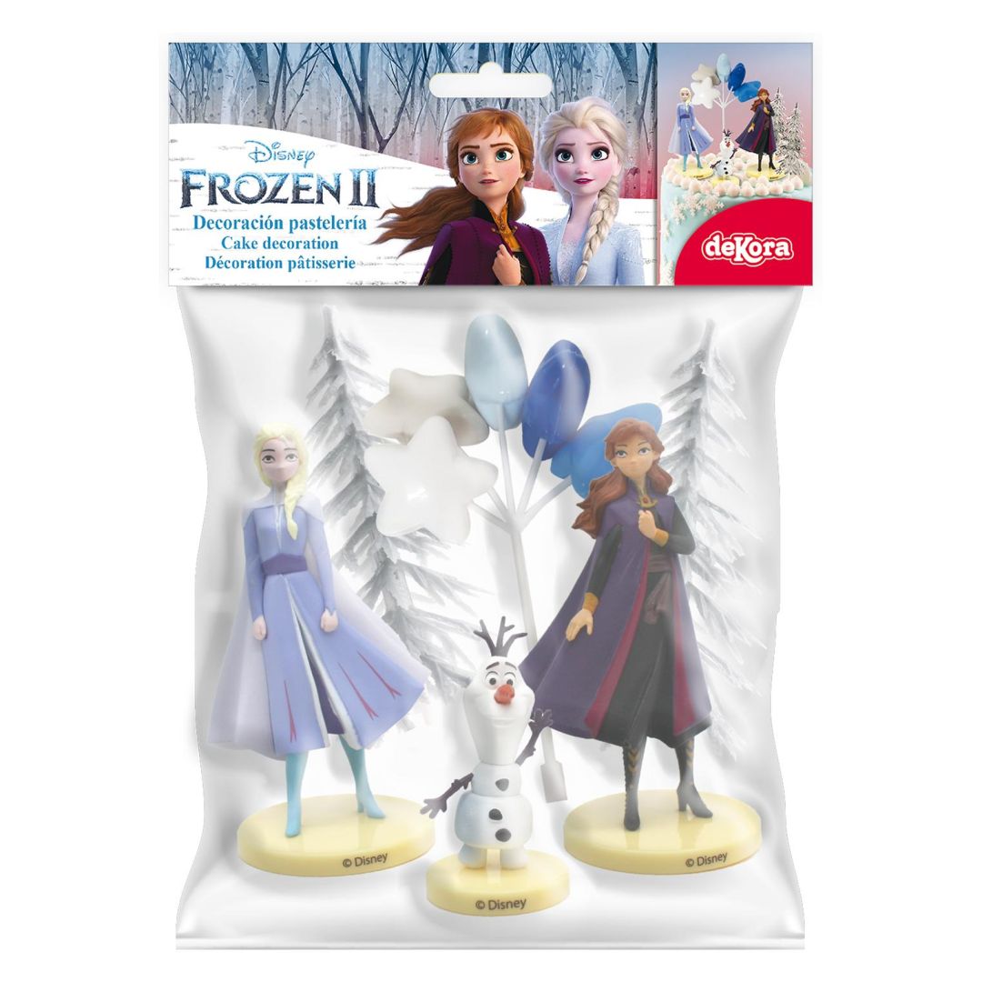 Sada dekorácií na tortu Frozen