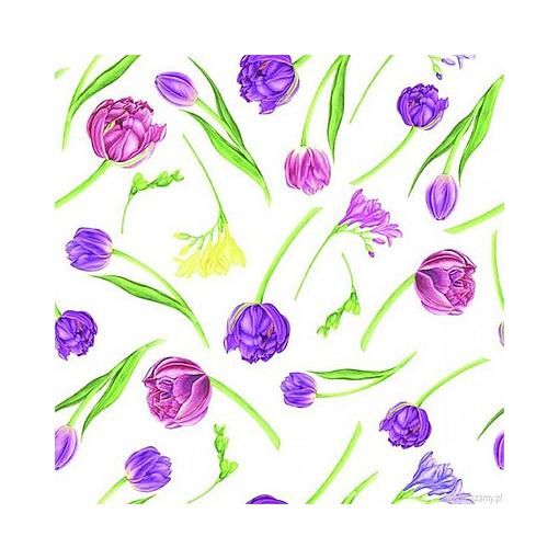 Papierové servítky-Tulipán, 33x33, 20ks