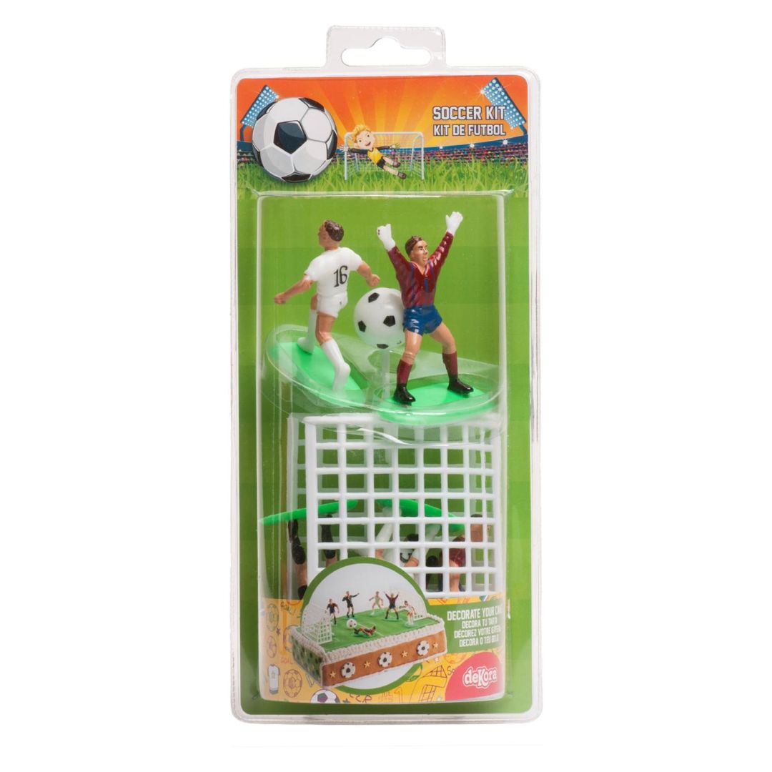 Sada dekorácií na tortu futbal