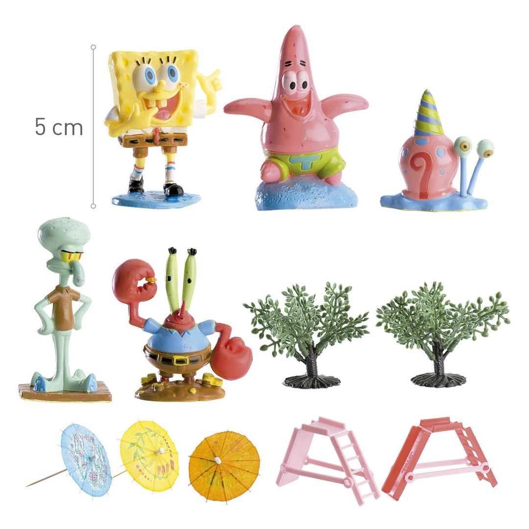Sada dekorácií na tortu SpongeBob