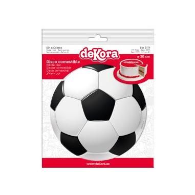Jedlý papier Futbalová lopta 15,5cm