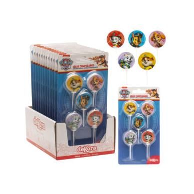 Tortové sviečky Paw patrol 2D