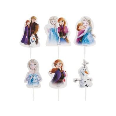 Papierové zápichy Frozen 30ks