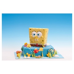 Pokladnička na tortu Sponge Bob