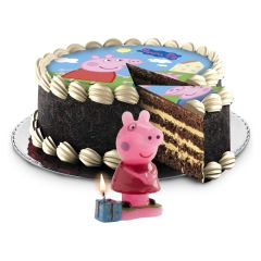 Tortová sviečka prasiatko Peppa 3D