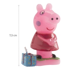 Tortová sviečka prasiatko Peppa 3D