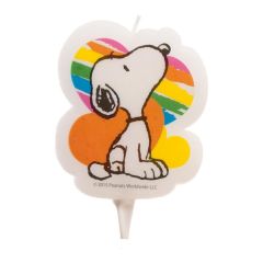 Tortová sviečka Snoopy 2D