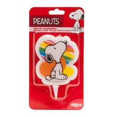 Tortová sviečka Snoopy 2D