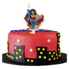 Tortová sviečka Superhrdinky 2D Tortová sviečka Superhrdinky 2D