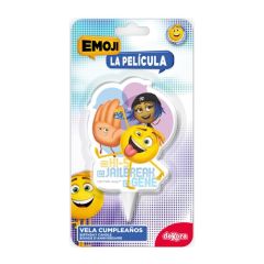 Tortová sviečka Emoji 2D