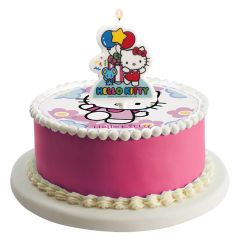 Tortová sviečka Hello Kitty 2D