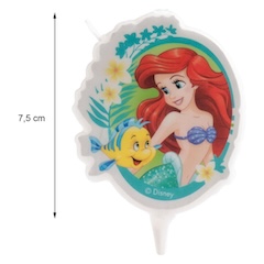 Tortová sviečka Ariel 2D