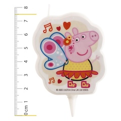 Tortová sviečka prasiatko Peppa 2D