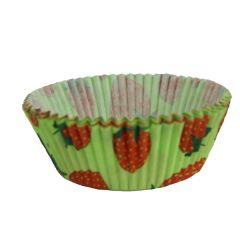 Košíčky na muffiny s jahodami