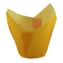 Košíčky na muffiny tulipánové žlté
