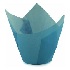Košíčky na muffiny tulipánové modré