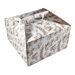 Zákuskové krabice s uškom - 22x22x12 cm