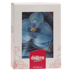 Oblátková orchidea modrá - 10ks