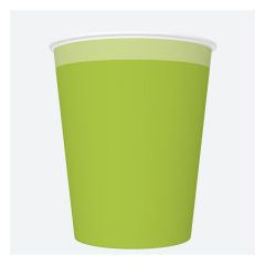 Papierové poháre zelené 250ml
